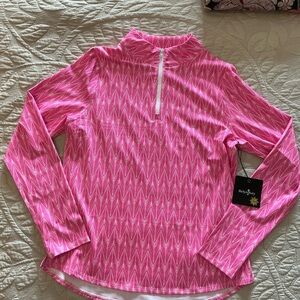 Belyn Key Pink Zigzag Women's Top